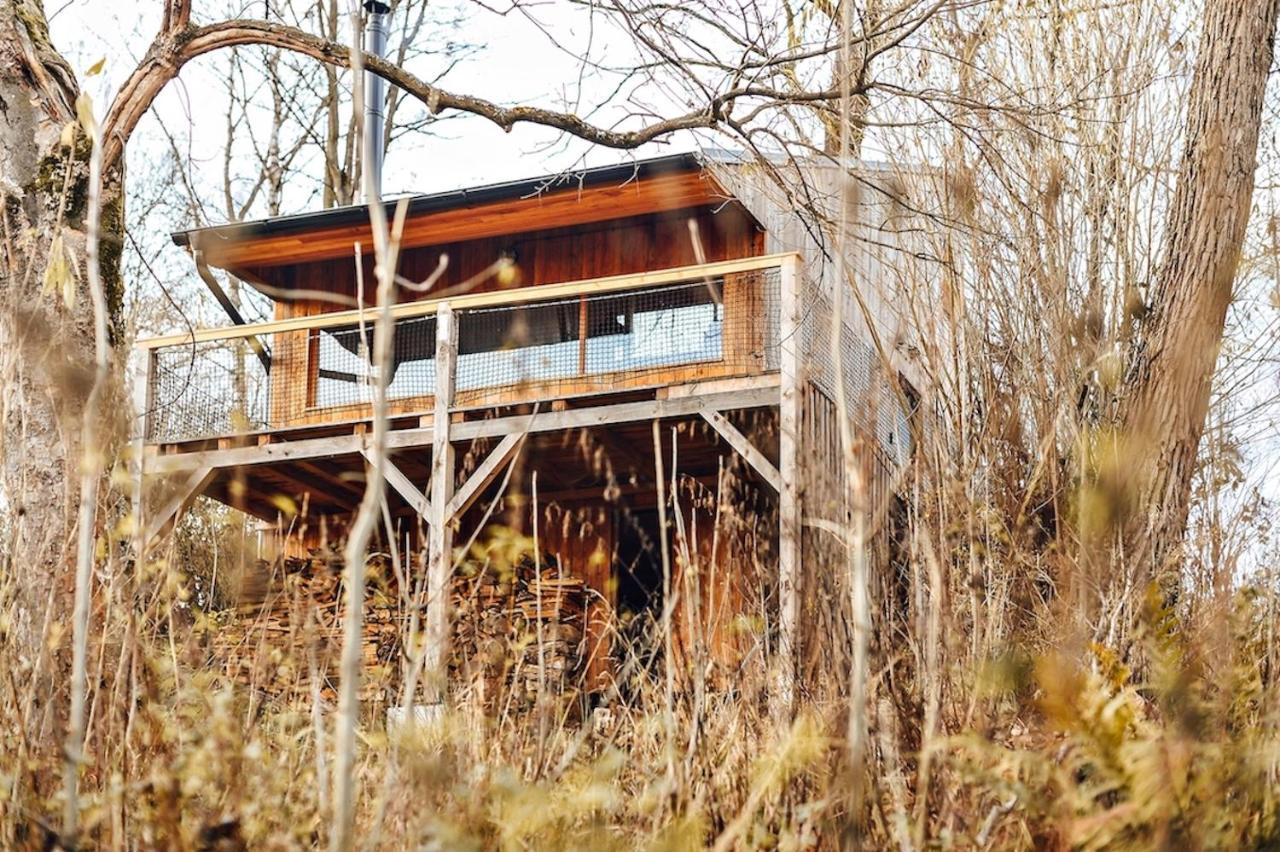 Tri Domky - Tiny Houses Depoltice Ngoại thất bức ảnh