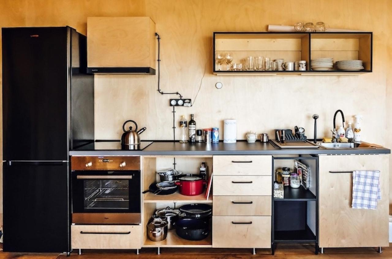 Tri Domky - Tiny Houses Depoltice Ngoại thất bức ảnh